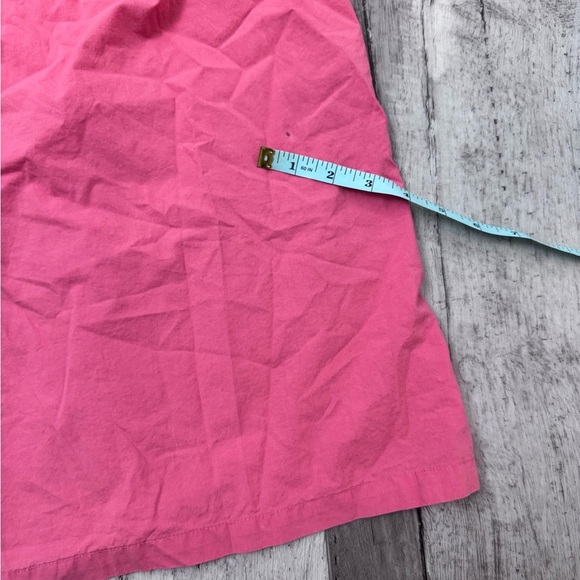 Rails Yvette Cotton Midi Dress Cinched Waist Spiced Coral Side Cutout Medium - Picture 11 of 12